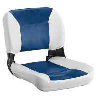 Сиденье NAVIGATOR 410х455 мм, бело-синее (C12509W/L)