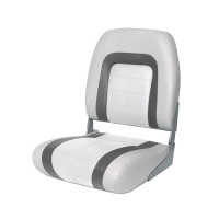 Сиденье мягкое Special High Back Seat, серо-белое